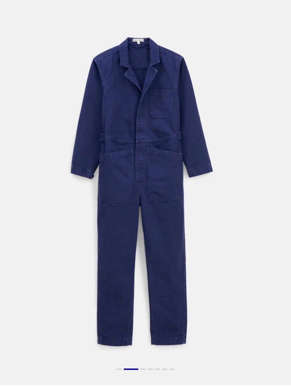 Alex Mill Standard Zip Jumpsuit in Herringbone.